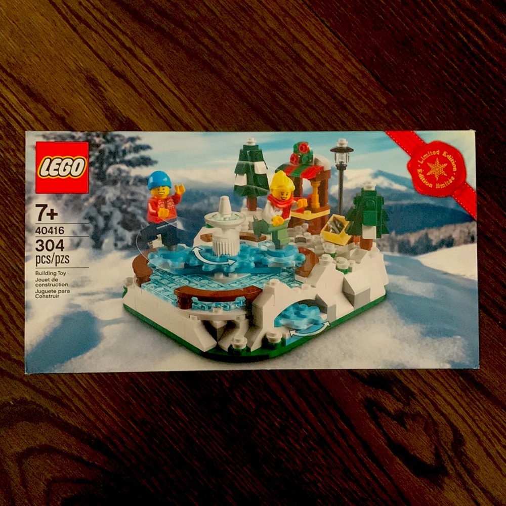 Lego 40416 Ice Skating Rink. Limited edition.